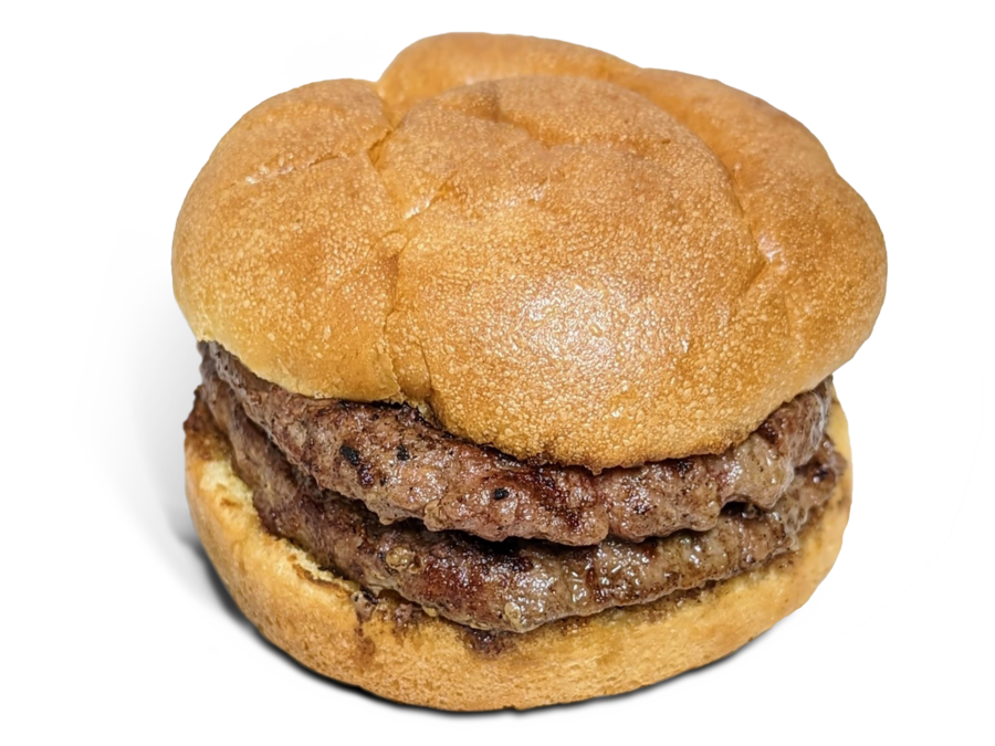 <p>Our famous fresh prime burger, just bigger.</p>